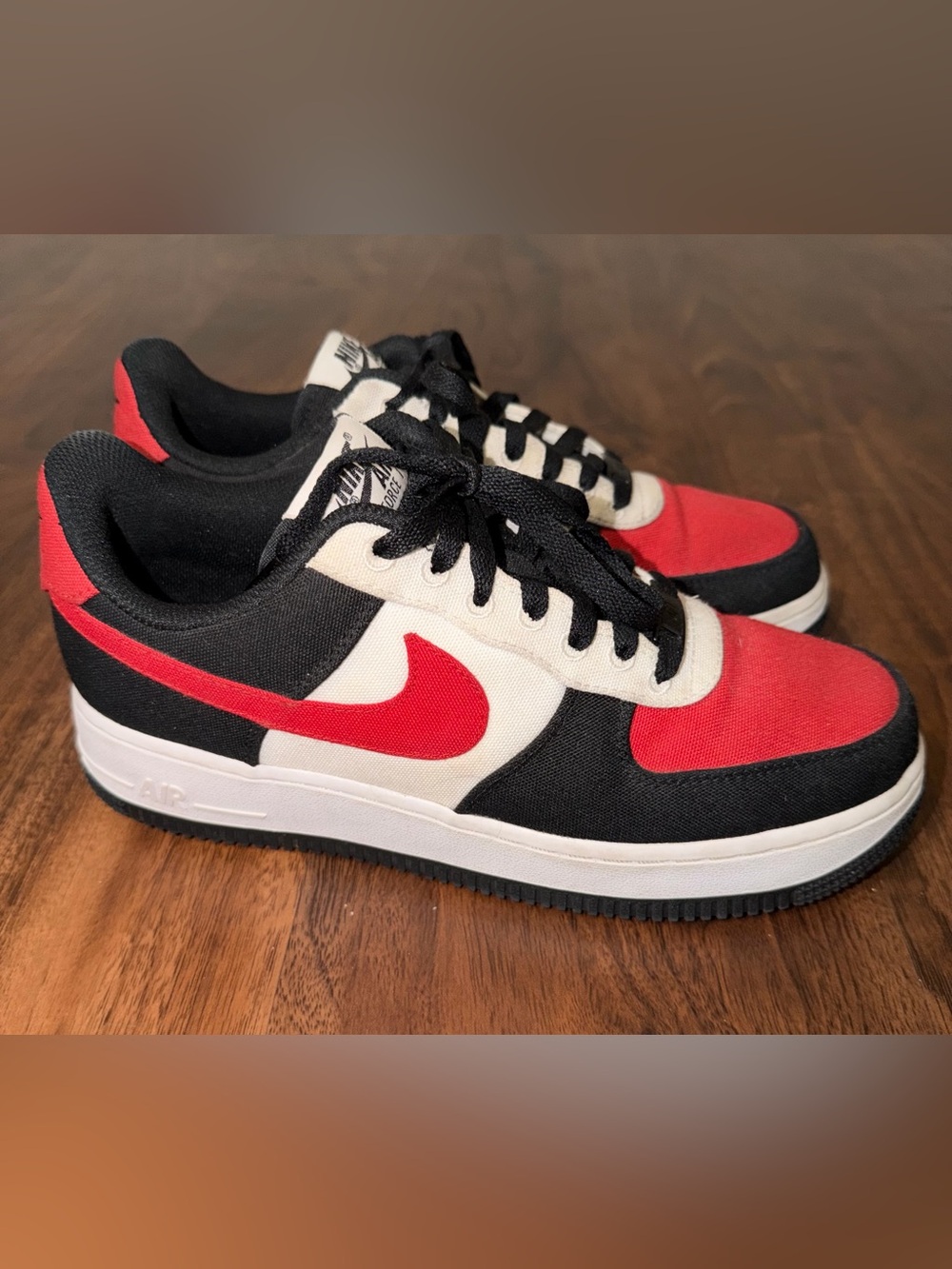 Custom Nike Air Force 1 Low sneakers canvas